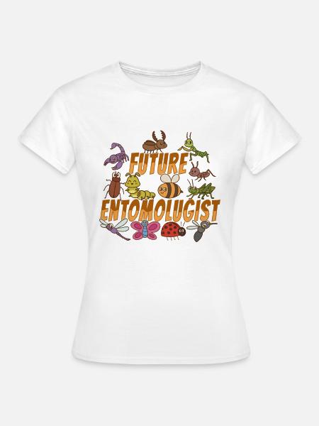 Insekten Design - Frauen T-Shirt - Weiß