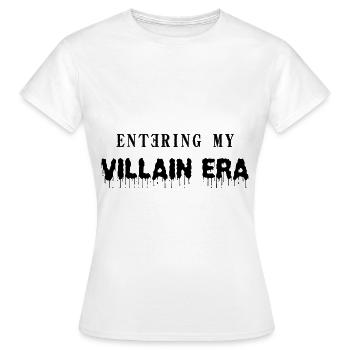 Die Ära der Schurken beginnt - Frauen T-Shirt - Weiß - Vorne - AI Model Female 172 dark (172cm)