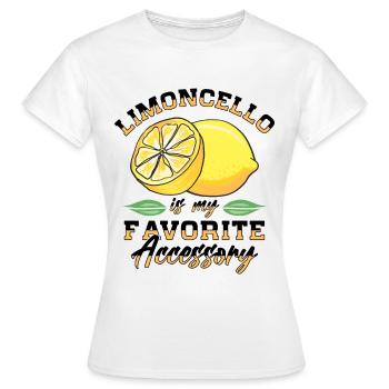 Italian limoncello lover - Women's T-Shirt - white - Front - AI Model Female 172 dark (172cm)