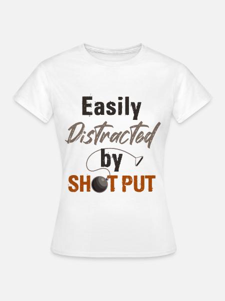Leichtathletik Leichtathletik Wurf Athlet - Frauen T-Shirt - Weiß