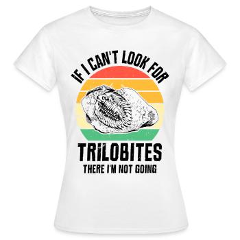 fossiles, paléontologue, collectionneur de fossiles, - T-shirt Femme - blanc - Devant - AI Model Female 172 dark (172cm)