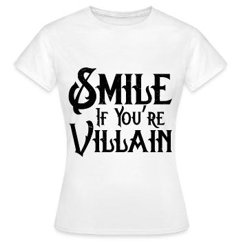 Antagonist Evil Rogue - Women's T-Shirt - white - Front - AI Model Female 172 dark (172cm)