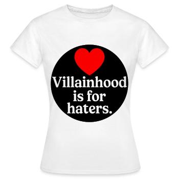 Antagonist Evil Rogue - Women's T-Shirt - white - Front - AI Model Female 172 dark (172cm)