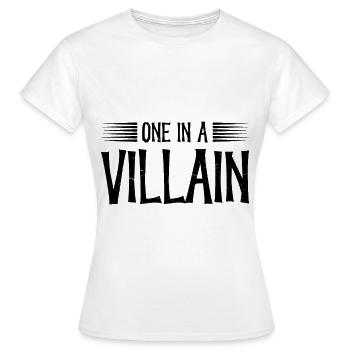 Antagonist Evil Rogue - Women's T-Shirt - white - Front - AI Model Female 172 dark (172cm)