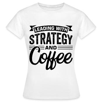 Business Administration Business Administration Office - Women's T-Shirt - white - Front - AI Model Female 172 dark (172cm)
