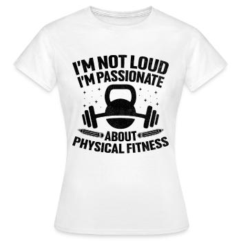Professeur d’éducation physique Professeurs d’éducation physique École Spor - T-shirt Femme - blanc - Devant - AI Model Female 172 dark (172cm)