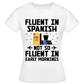 Foreign Language Teacher School Languages Teachers - Women's T-Shirt - white - Front - AI Model Female 172 dark (172cm)
