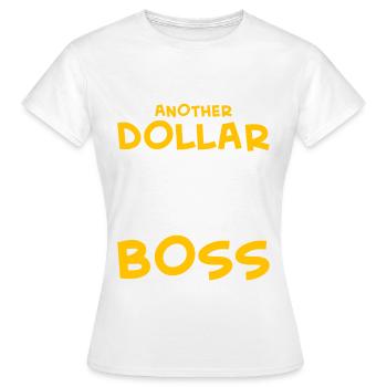 Humour de bureau - T-shirt Femme - blanc - Devant - AI Model Female 172 dark (172cm)