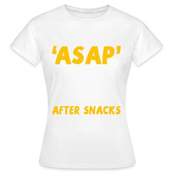 Humour de bureau - T-shirt Femme - blanc - Devant - AI Model Female 172 dark (172cm)