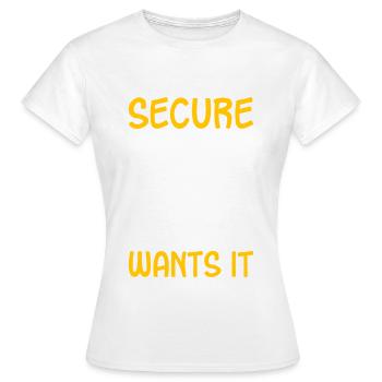 Humour de bureau - T-shirt Femme - blanc - Devant - AI Model Female 172 dark (172cm)