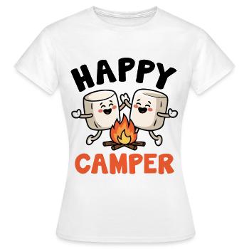Marshmallow - Women's T-Shirt - white - Front - AI Model Female 172 dark (172cm)