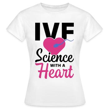 Surrogate Mother IVF Transfer Day - Women's T-Shirt - white - Front - AI Model Female 172 dark (172cm)