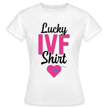 Surrogate Mother IVF Transfer Day - Women's T-Shirt - white - Front - AI Model Female 172 dark (172cm)
