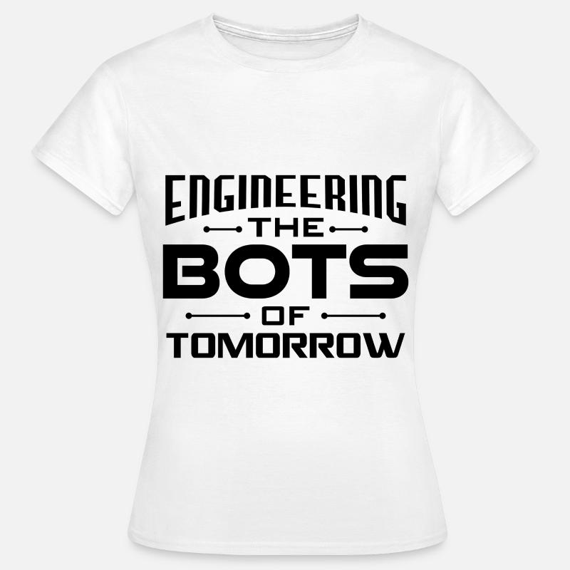 Ai Robotics Geek Tech Humor Robot - Women's T-Shirt - white