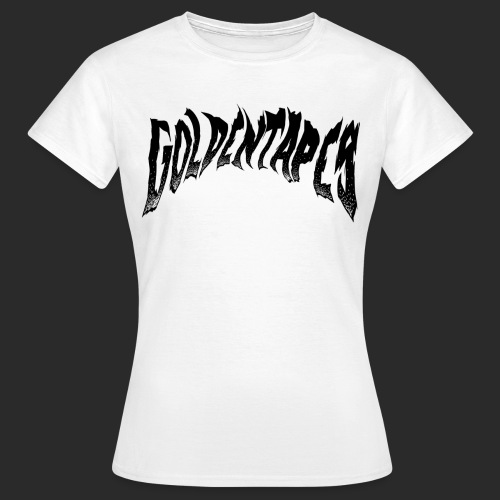 heartcore goldentapes schwarz - Frauen T-Shirt