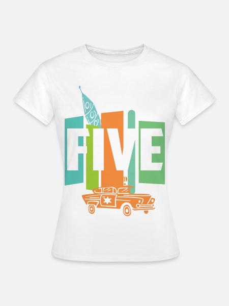 Fünf Jahre alt - Frauen T-Shirt - Weiß