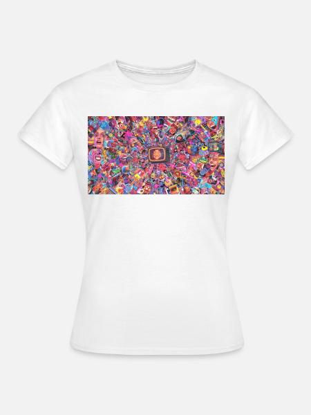 Bitcoin Bazooka - PopArt 4 - Women's T-Shirt - white