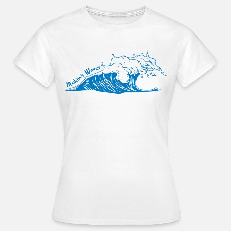 Making Waves - Women's T-Shirt - white