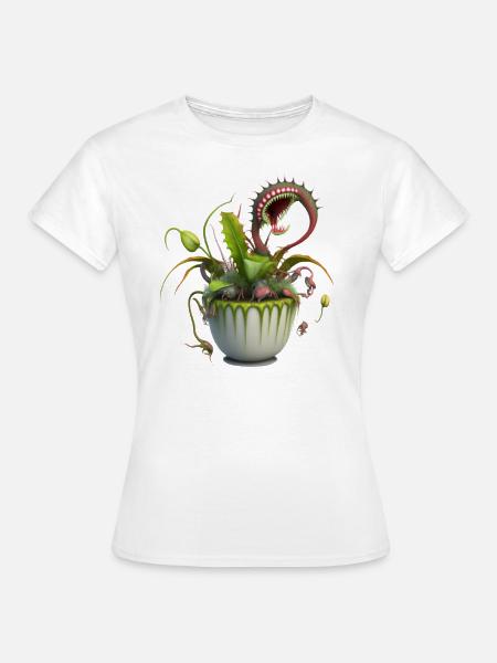 Grüne Untote - Frauen T-Shirt - Weiß