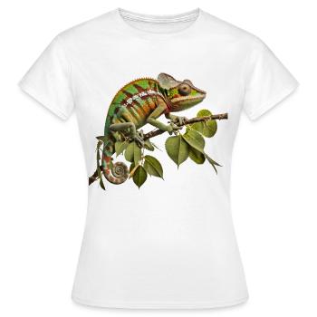 Glamour caméléon - T-shirt Femme - blanc - Devant - AI Model Female 172 dark (172cm)