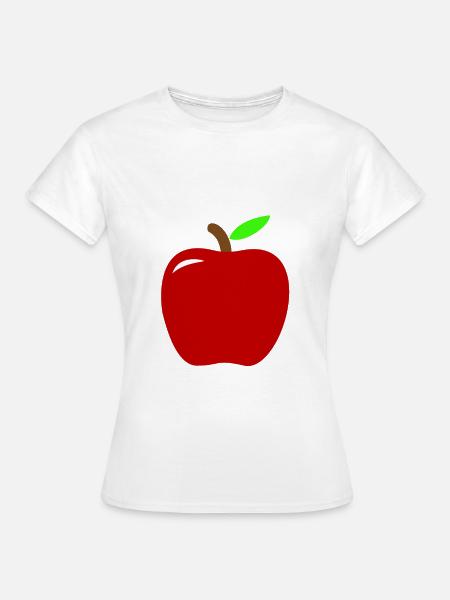 Apple - Women's T-Shirt - white