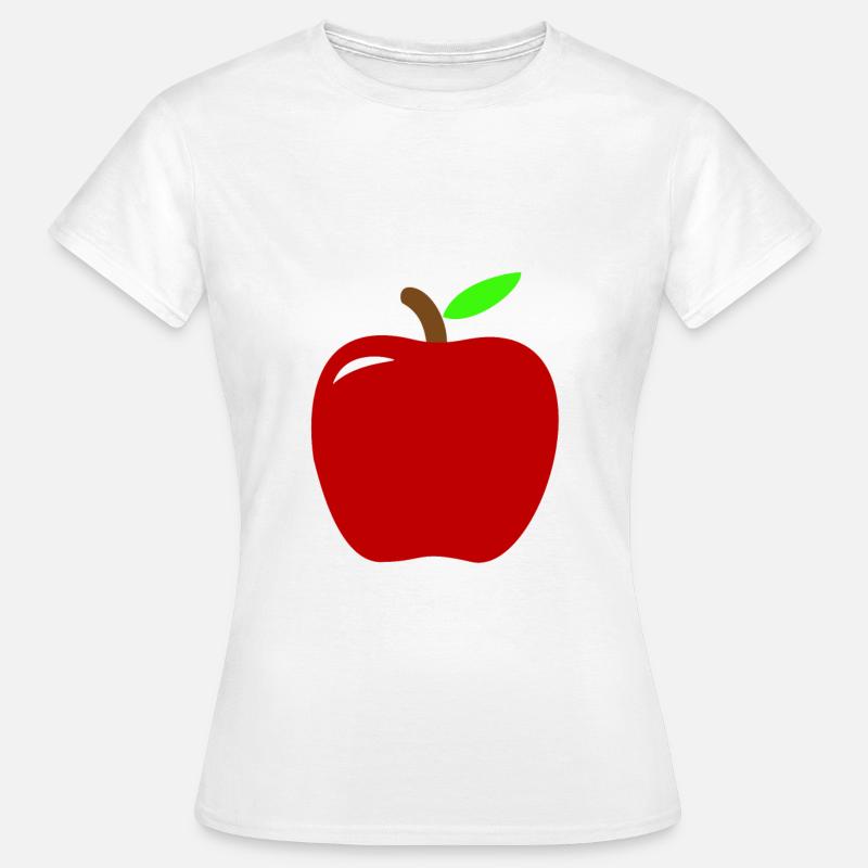 Apple - Women's T-Shirt - white