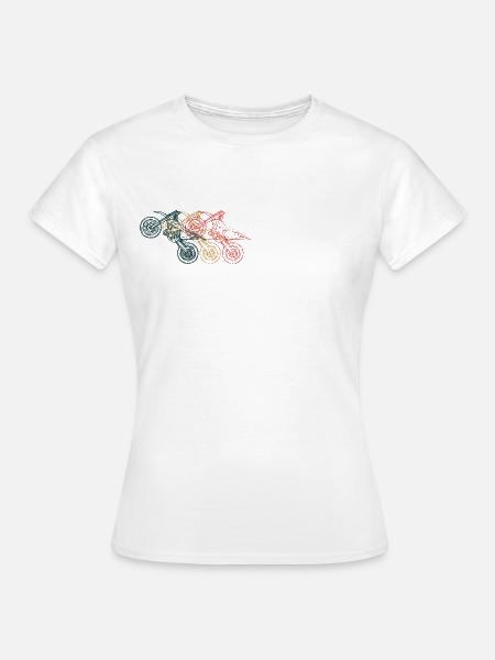 Ride Ride Ride - Frauen T-Shirt - Weiß