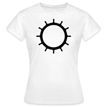 Steering EMPTY 1c - Women's T-Shirt - white - Front - AI Model Female 172 dark (172cm)