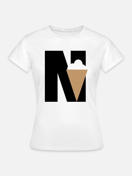 NICE. - Frauen T-Shirt - Weiß