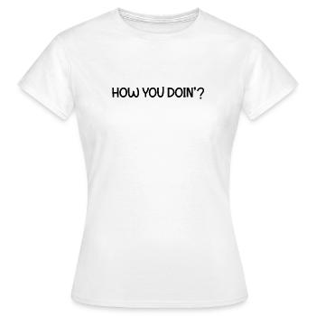 Cinéma / Citation / Série télé / Geek - T-shirt Femme - blanc - Devant - AI Model Female 172 dark (172cm)