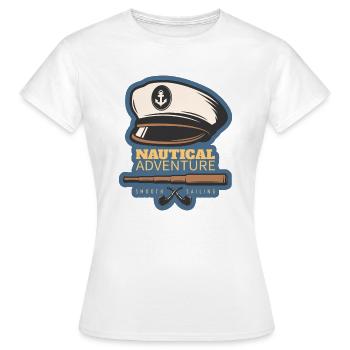 Wassersport - Frauen T-Shirt - Weiß - Vorne - AI Model Female 172 dark (172cm)