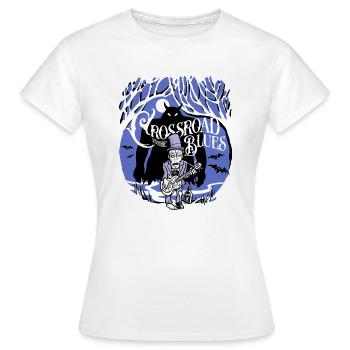 Crossroad Zombie Blues - Frauen T-Shirt - Weiß - Vorne - AI Model Female 172 dark (172cm)