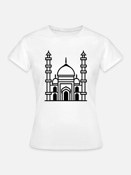 Moschee - Frauen T-Shirt - Weiß