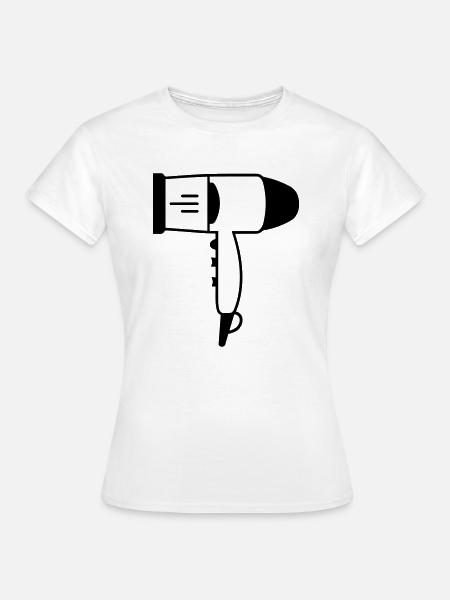 Föhn - Frauen T-Shirt - Weiß