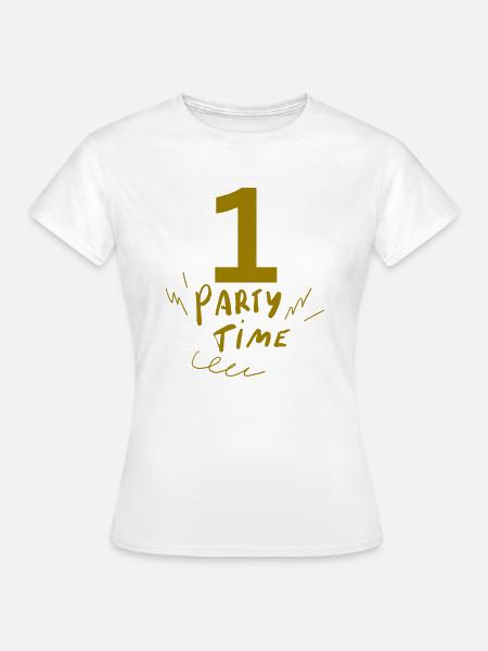 1 - Frauen T-Shirt - Weiß
