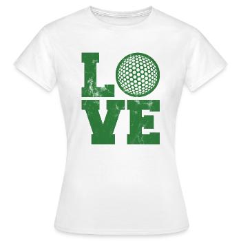 Golf Caddy Golfplatz Putter Birdie Geschenk Tee - Frauen T-Shirt - Weiß - Vorne - AI Model Female 172 dark (172cm)
