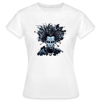 punk 1 - T-shirt Femme - blanc - Devant - AI Model Female 172 dark (172cm)