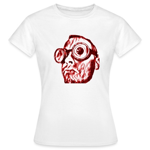 Face Tegner Red Grande - Dame-T-shirt