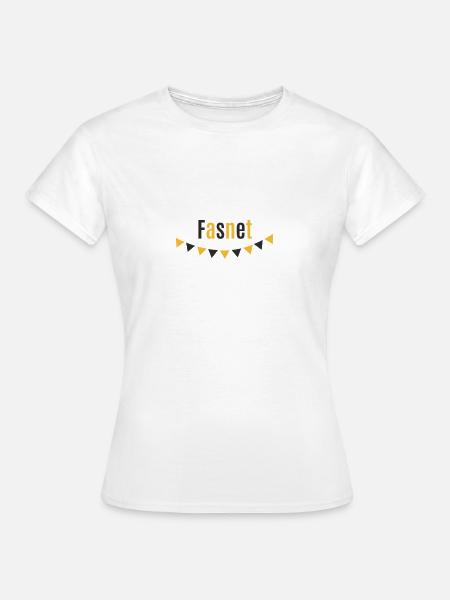 Fasnet - Frauen T-Shirt - Weiß
