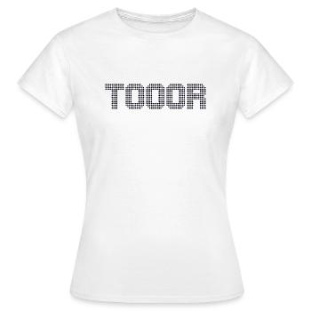 Goal Goal Football Fan - T-shirt Femme - blanc - Devant - AI Model Female 172 dark (172cm)