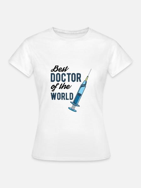 médecin - T-shirt Femme - blanc