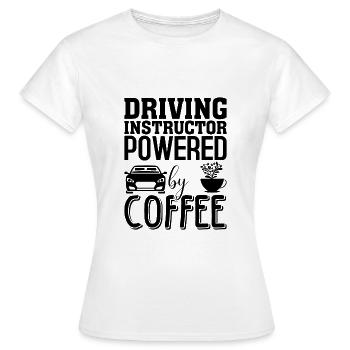 Instructeur de conduite disant Permis de conduire cadeau drôle - T-shirt Femme - blanc - Devant - AI Model Female 172 dark (172cm)