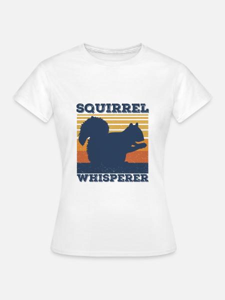 Eichhörnchen - Frauen T-Shirt - Weiß