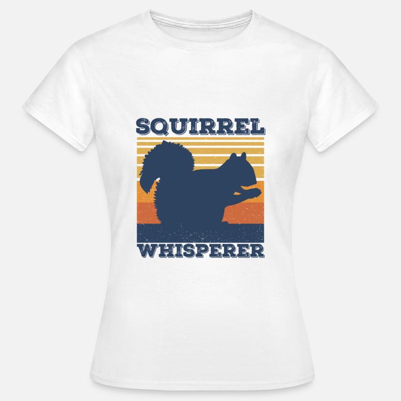 Eichhörnchen - Frauen T-Shirt - Weiß