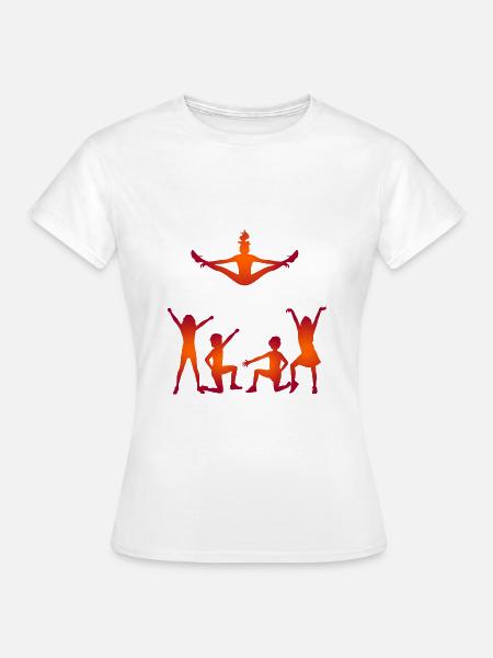 Eine Gruppe von Anfeuerer - Frauen T-Shirt - Weiß