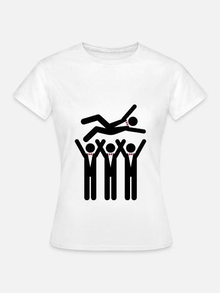 Eine Junggesellenabschiedsfeier - Frauen T-Shirt - Weiß