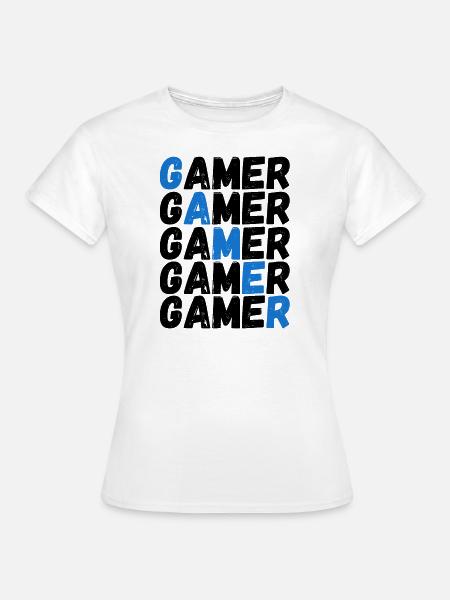 Spieler - Frauen T-Shirt - Weiß