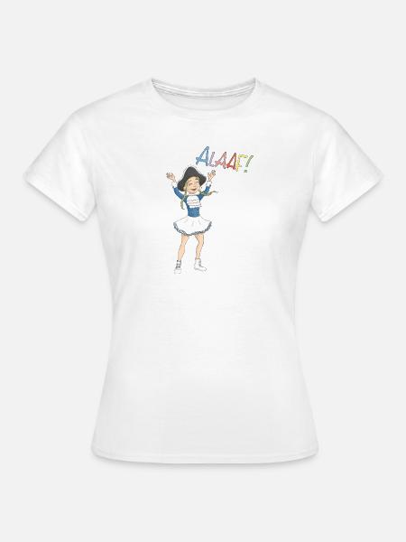 Funkenmariechen Alaaf - Frauen T-Shirt - Weiß