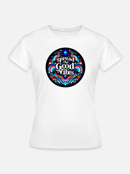 Vibrationen und Beleuchtungen - Frauen T-Shirt - Weiß