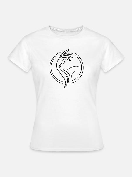 Line Grace - Frauen T-Shirt - Weiß